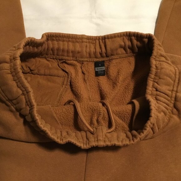 Carhartt Men's Brown Midweight Tapered Sweatpant Joggers- Relaxed Fit Size Small - Picture 4 of 9